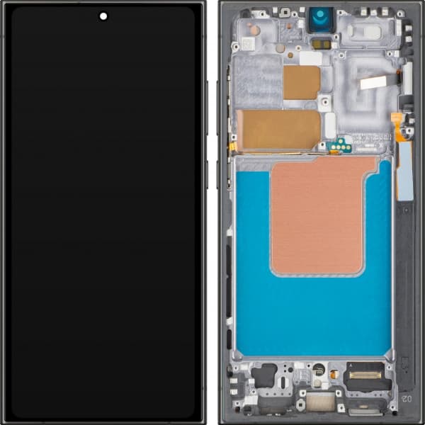 Μονάδα Οθόνης LCD MP για Samsung Galaxy S24 Ultra S928, Έκδοση OLED, Aftermarket, Μαύρο