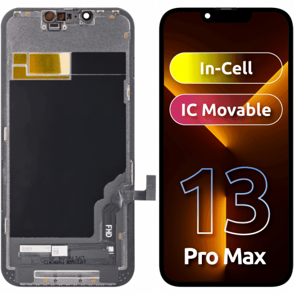 Μονάδα οθόνης LCD ZY για Apple iPhone 13, Έκδοση In-Cell IC, Μαύρο