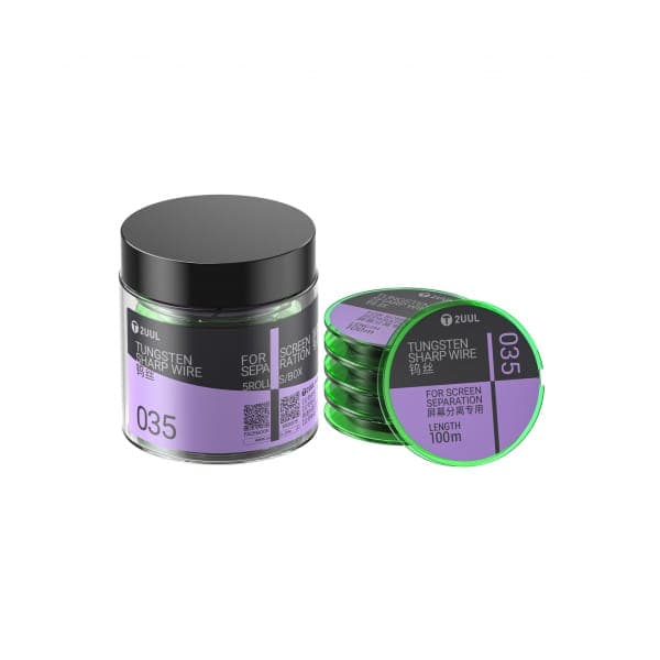 Σύρμα βολφραμίου 2UUL WS-035, 0,035mm, 100m, Συσκευασία των 5