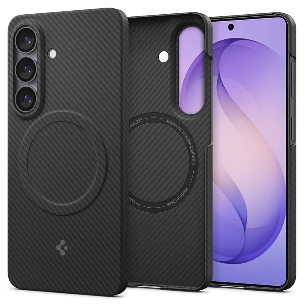 Spigen - Θήκη Air Skin Aramid MagFit (ACS11048) - Samsung Galaxy S26 Plus - Μαύρο