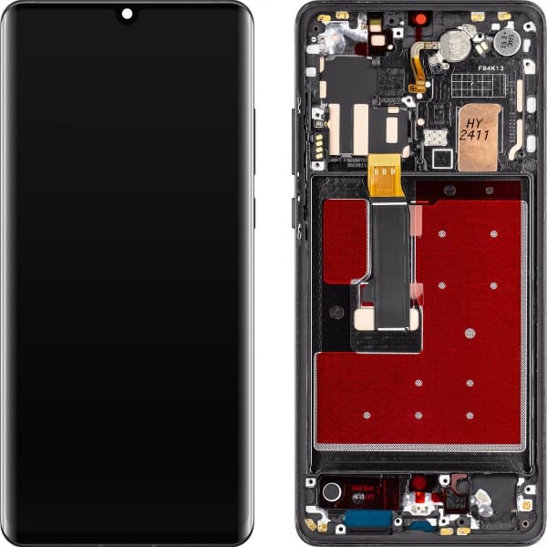 Μονάδα οθόνης LCD MP για Huawei P30 Pro, Έκδοση OLED, Aftermarket, Μαύρο