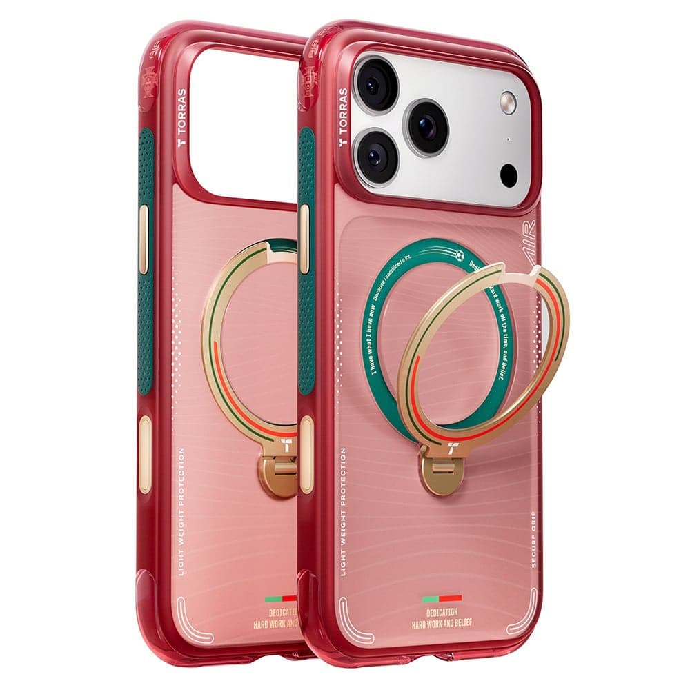 Torras Ostand Q3 Air Series - θήκη για Apple iPhone 17 Pro Max - Πολύχρωμο