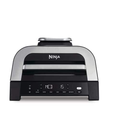 Ηλεκτρική ψησταριά Ninja Foodi MAX XL 6 σε 1, Ασημί / Γκρι EU DG551EU