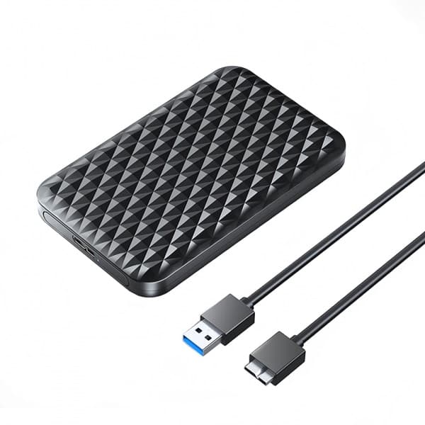 Θήκη σκληρού δίσκου Orico 2520U3-V1 για SATA 2,5 ιντσών, microUSB 3.0, μαύρο