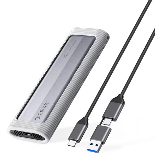 Θήκη SSD Orico AXM2-G2-V1 για SATA M.2 NVMe, Γκρι