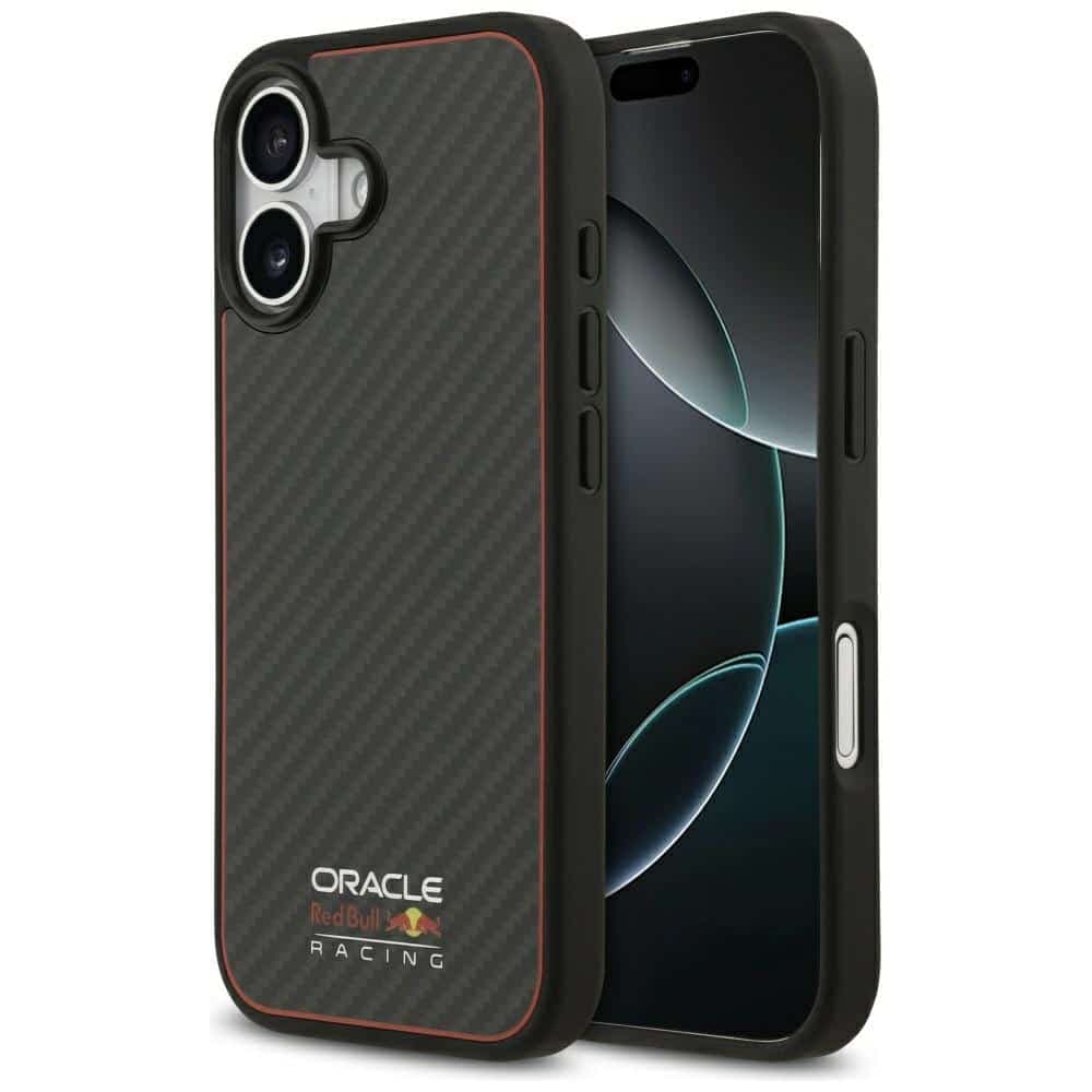 Red Bull Kevlar Logo Ματ MagSafe - θήκη για Apple iPhone 17 - Μαύρο