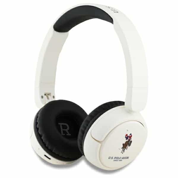 Ακουστικά Bluetooth US Polo USHPV6PUNH λευκά με λογότυπο DH