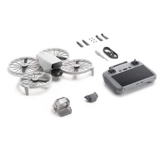 DJI Drone Flip με Κάμερα 48 MP, 100 fps και Τηλεχειριστήριο DJI RC2, Ανοιχτό Γκρι EU (CP.FP.00000180.01)