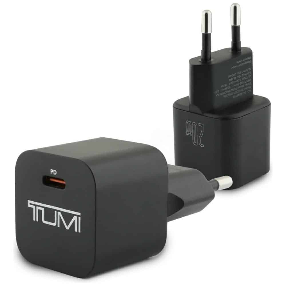Φορτιστής δικτύου TUMI Smart Power 20W USB-C μαύρος