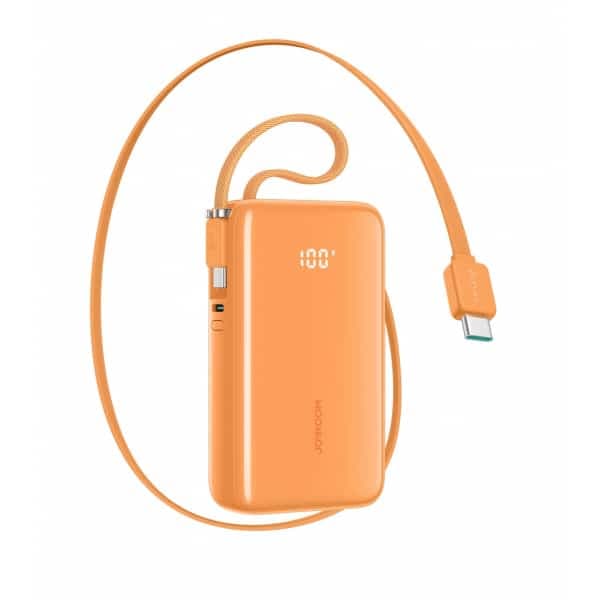Joyroom JR-PR2 Powerbank, 10000mAh, 35W, PD, Πορτοκαλί