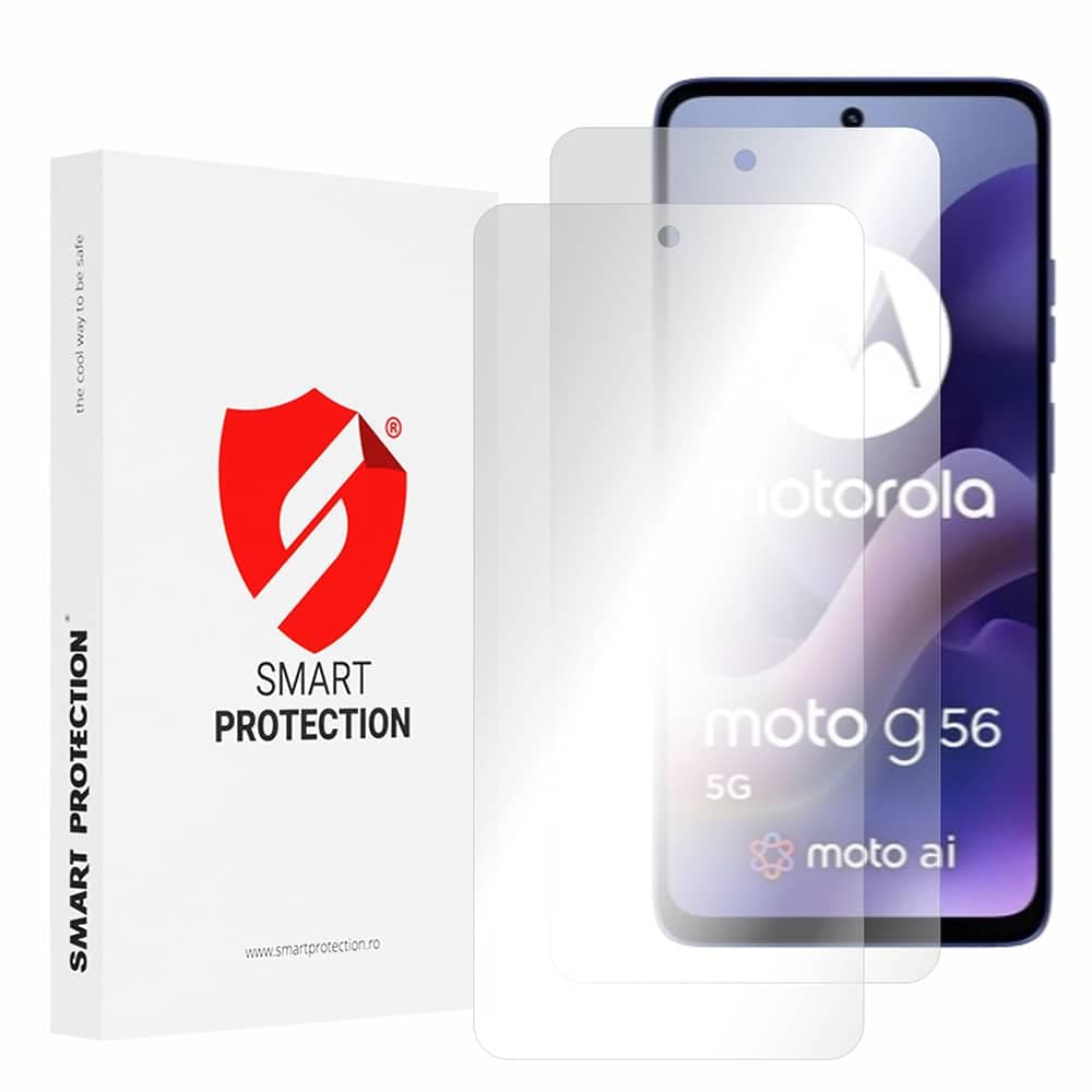 Smart Protection Premium Classic Μεμβράνη για Motorola Moto G56, Διάφανη (2 Πακέτα)