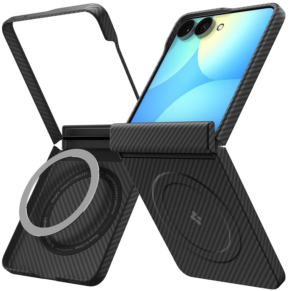 Spigen Air Skin Aramid - θήκη για Samsung Galaxy Z Flip8 - Μαύρο