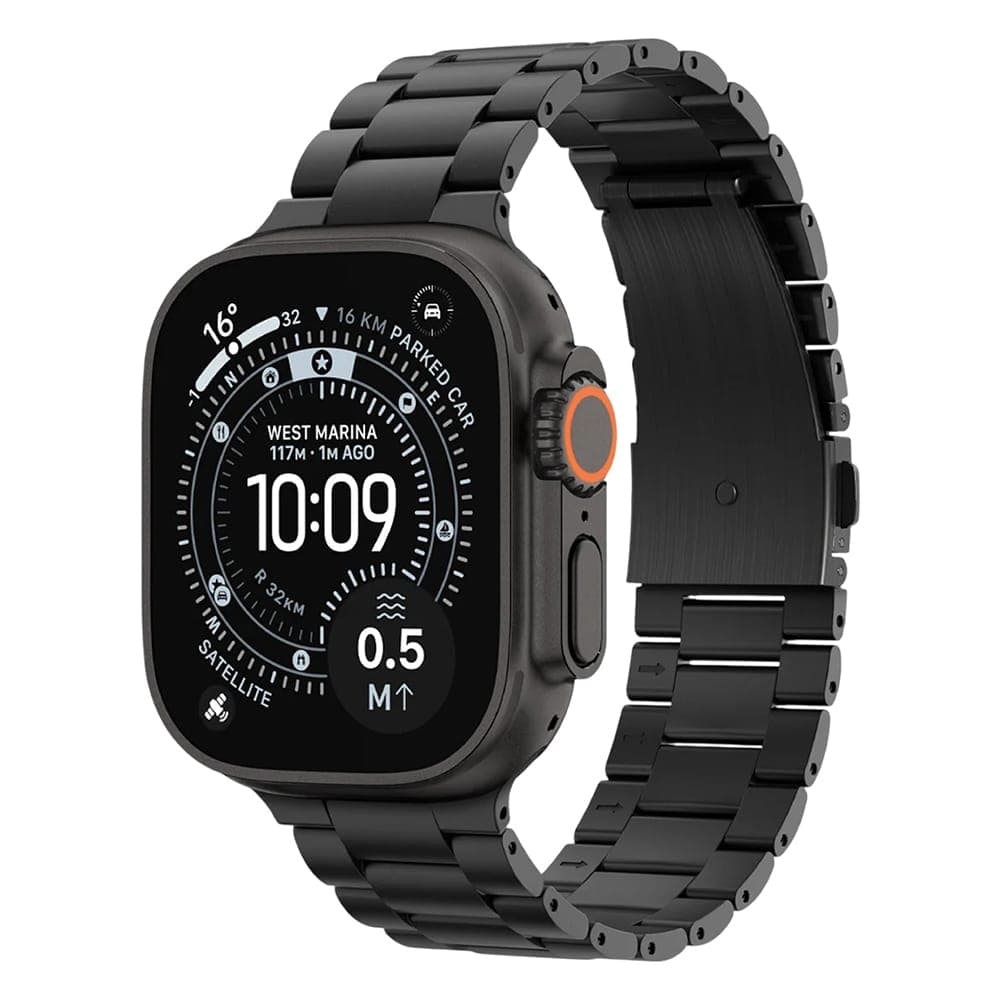 Spigen Modern Fit (AMP11577) Apple Watch 4/5/6/7/8/9/10/SE/SE 2/Ultra/Ultra 2/Ultra 3 (42/44/45/46/49mm) - Μαύρο Τιτάνιο