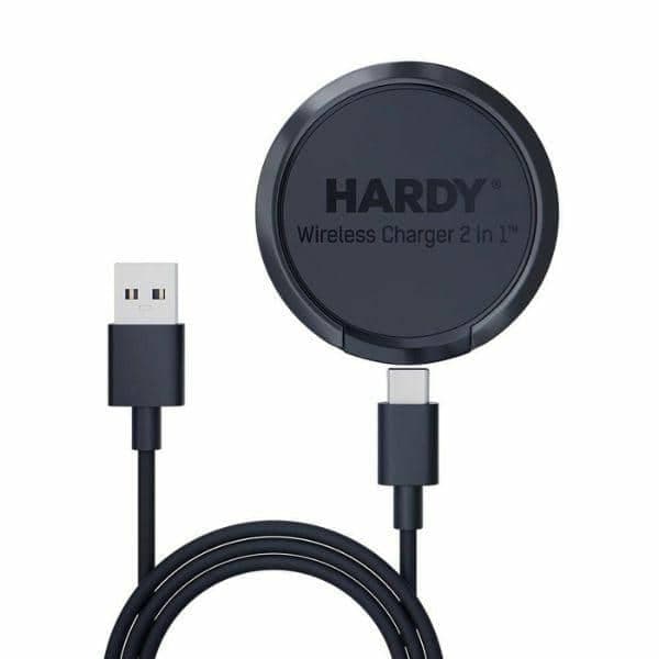 3MK Hardy Ασύρματος Φορτιστής 2 σε 1, 15W, Μαύρος