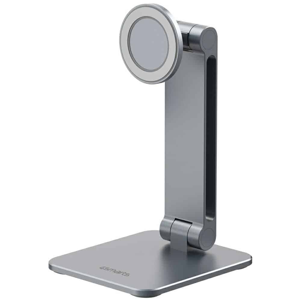 4smarts ErgoPro Desk Stand Μαγνητική Βάση για Τηλέφωνο και Tablet, Γκρι