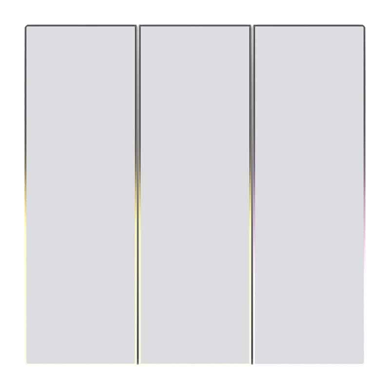 Avatto TS60-EU-W3 Διακόπτης Φωτός Αφής ZigBee Τριπλός TUYA, Λευκό