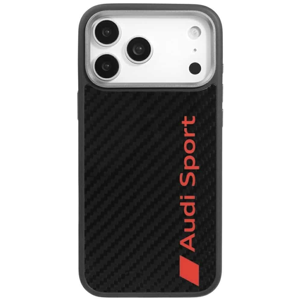 Θήκη Audi R8 Carbon Fiber MagSafe για iPhone 17 Pro Max μαύρο