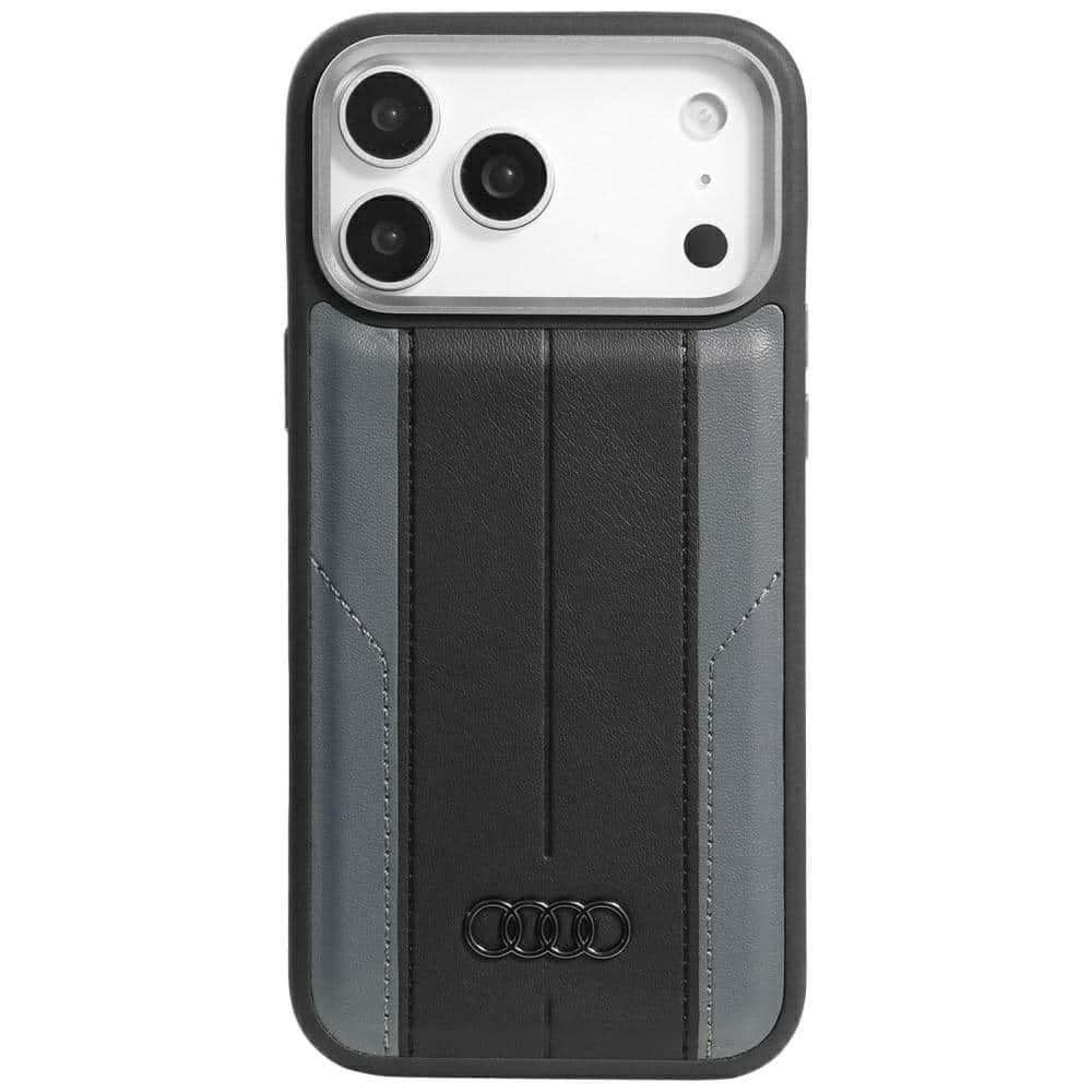 Θήκη Audi A6 Συνθετικό Δέρμα MagSafe για iPhone 17 Pro Max μαύρο
