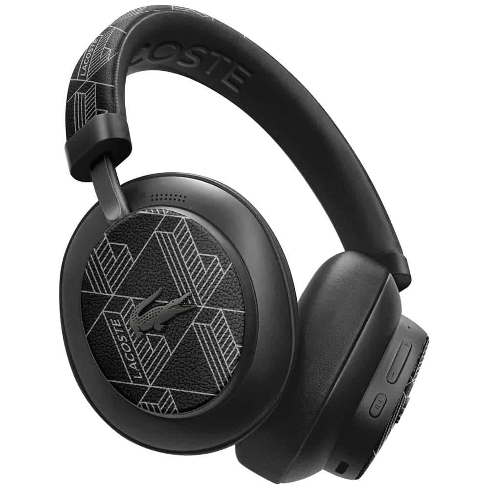 Lacoste The Blend LH04 Ακουστικά Over-Ear Bluetooth, Μαύρο