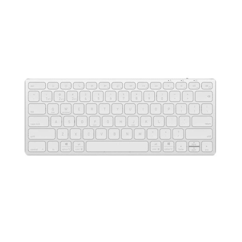 Dux Ducis LK Series Πληκτρολόγιο Μίνι, Ασύρματο, Bluetooth 5.0, Universal, USB-C, 180mAh, Αγγλική Διάταξη, Λευκό
